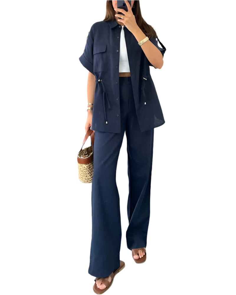 NordicEase | Work clothes Two-piece set with drawstring