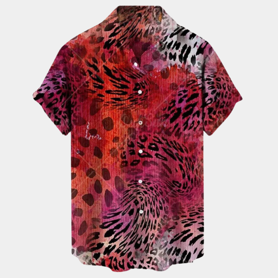 Emil Elegant Short Sleeve Button-Up Shirt