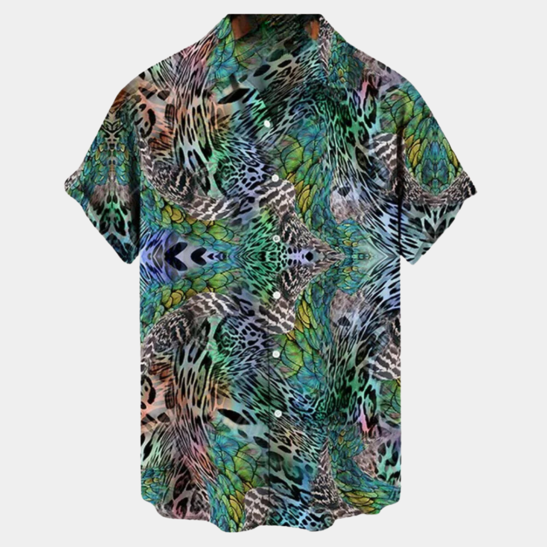 Emil Elegant Short Sleeve Button-Up Shirt