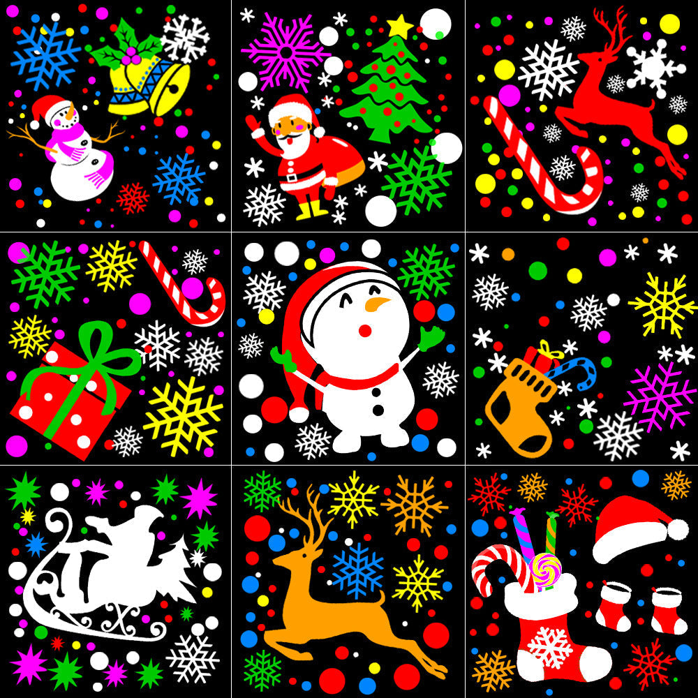 USB-powered LED Christmas projector lamp