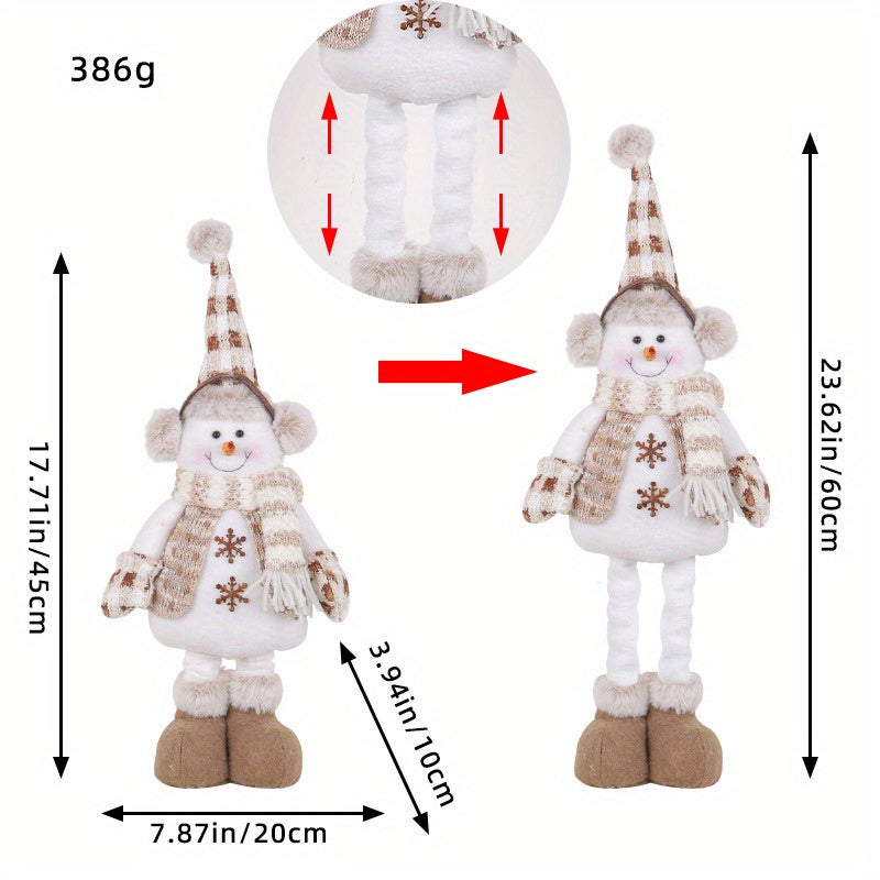 Vacation | Collectible Set Christmas Snowman and Reindeer Doll