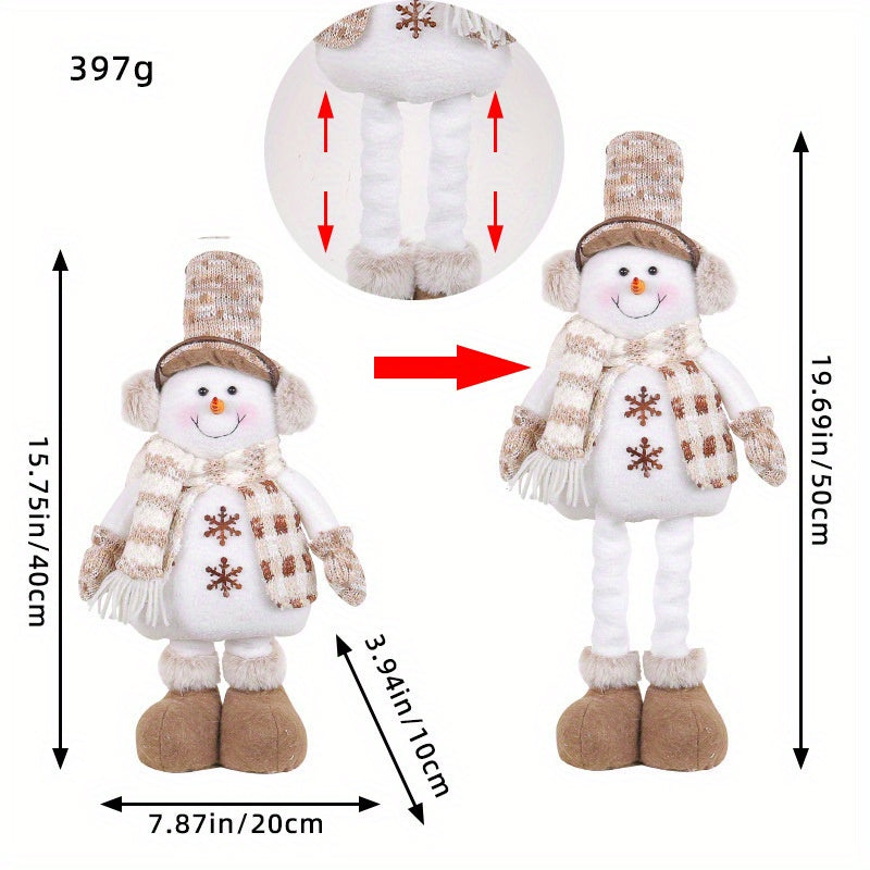 Vacation | Collectible Set Christmas Snowman and Reindeer Doll