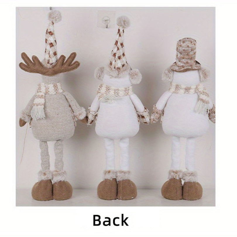 Vacation | Collectible Set Christmas Snowman and Reindeer Doll