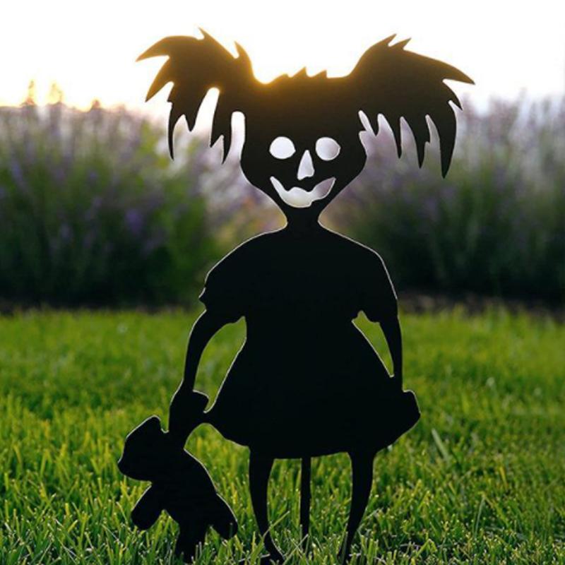 ScareSilhouette Creepy Garden Decorations