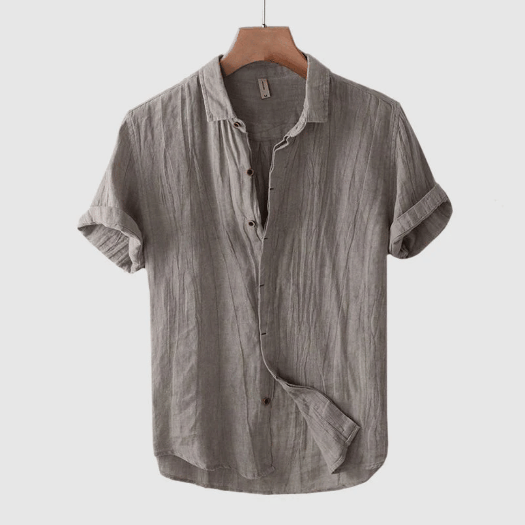 Fabien Herre Short Sleeve Shirt – Casual Fit with Button Closure