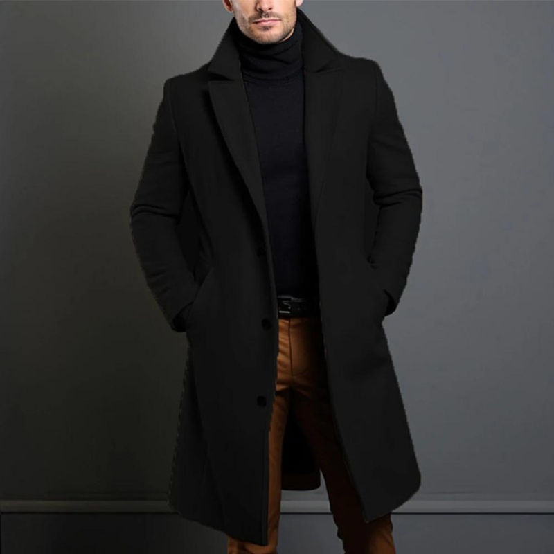 High-quality Wool Coat for Men