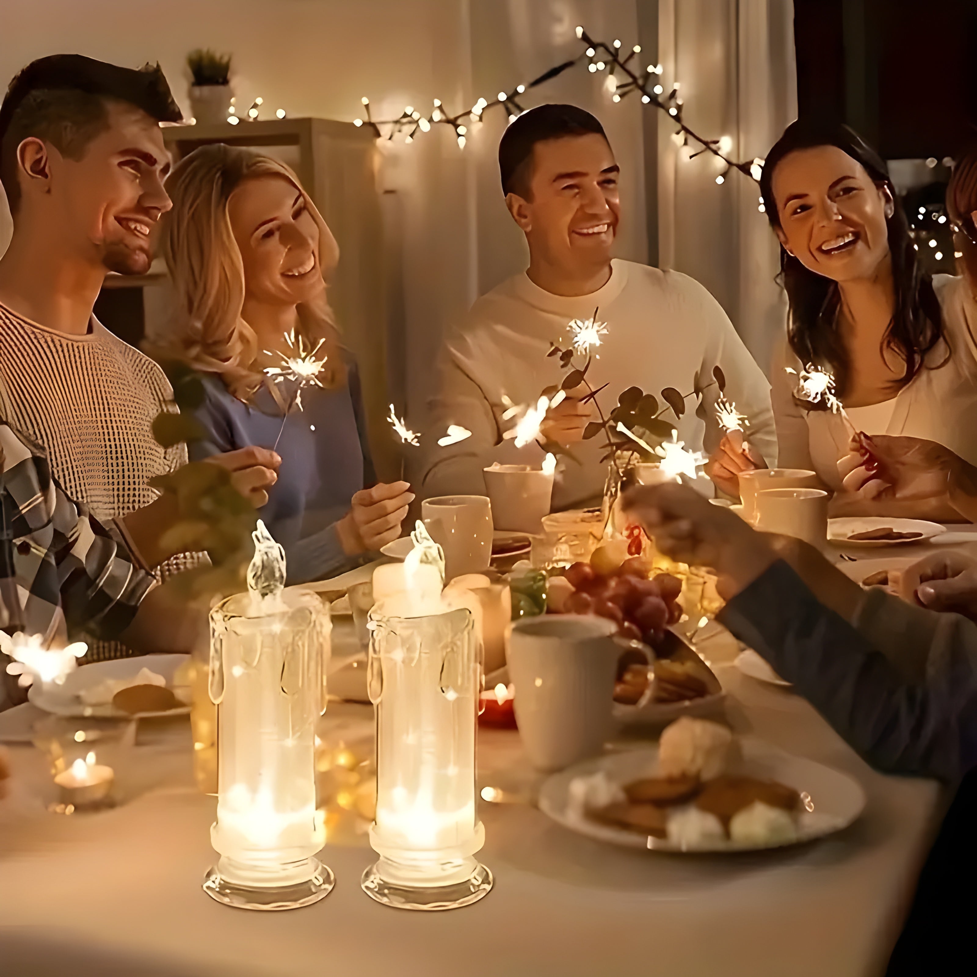 LED-safe and romantic candles