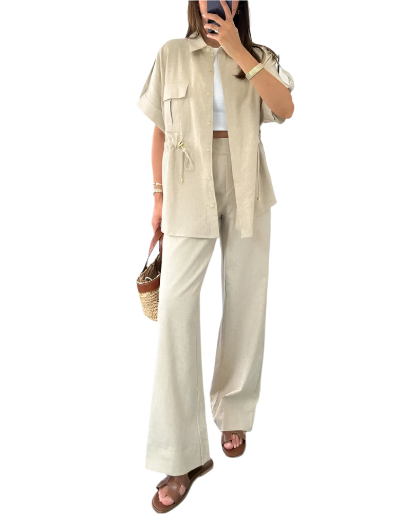 NordicEase | Work clothes Two-piece set with drawstring