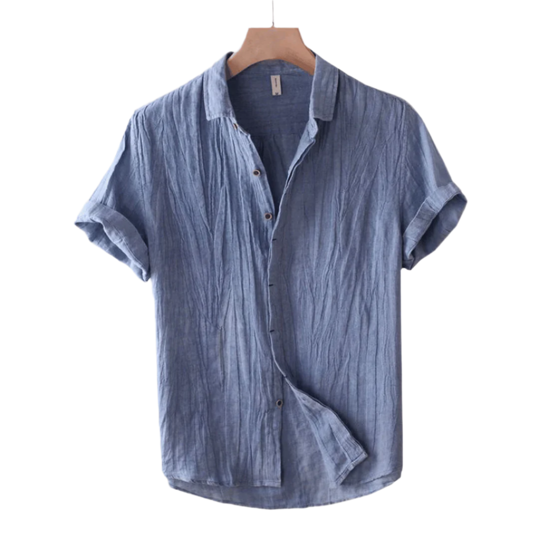 Fabien Herre Short Sleeve Shirt – Casual Fit with Button Closure