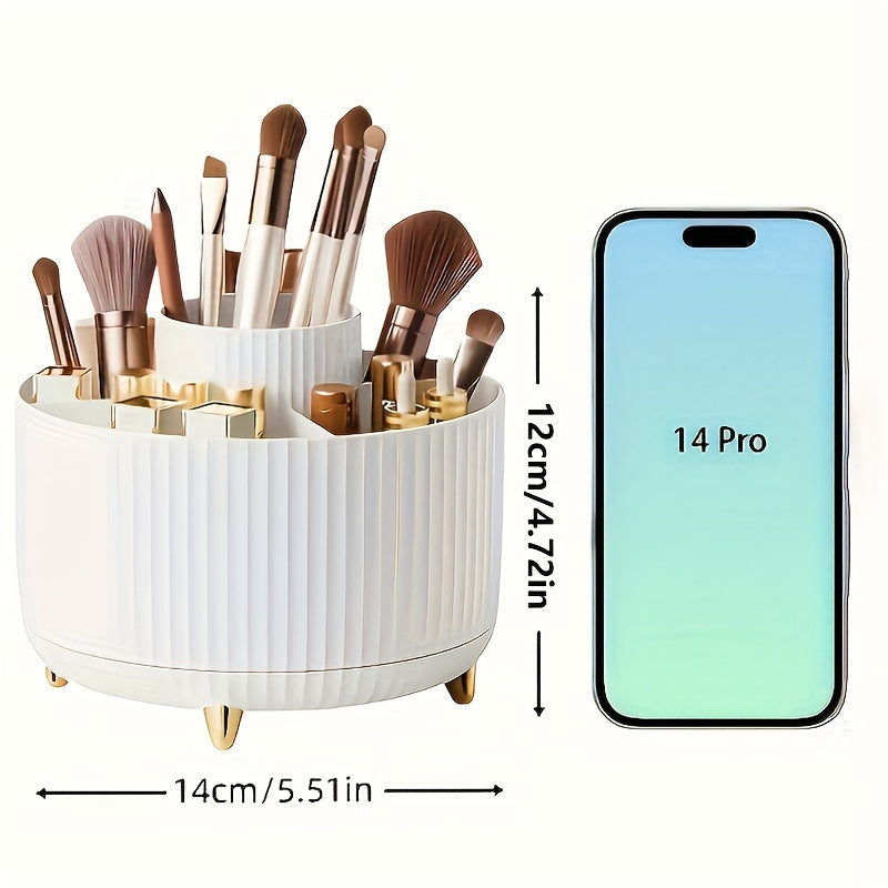 360° Rotating Organizer for Cosmetics and Accessories