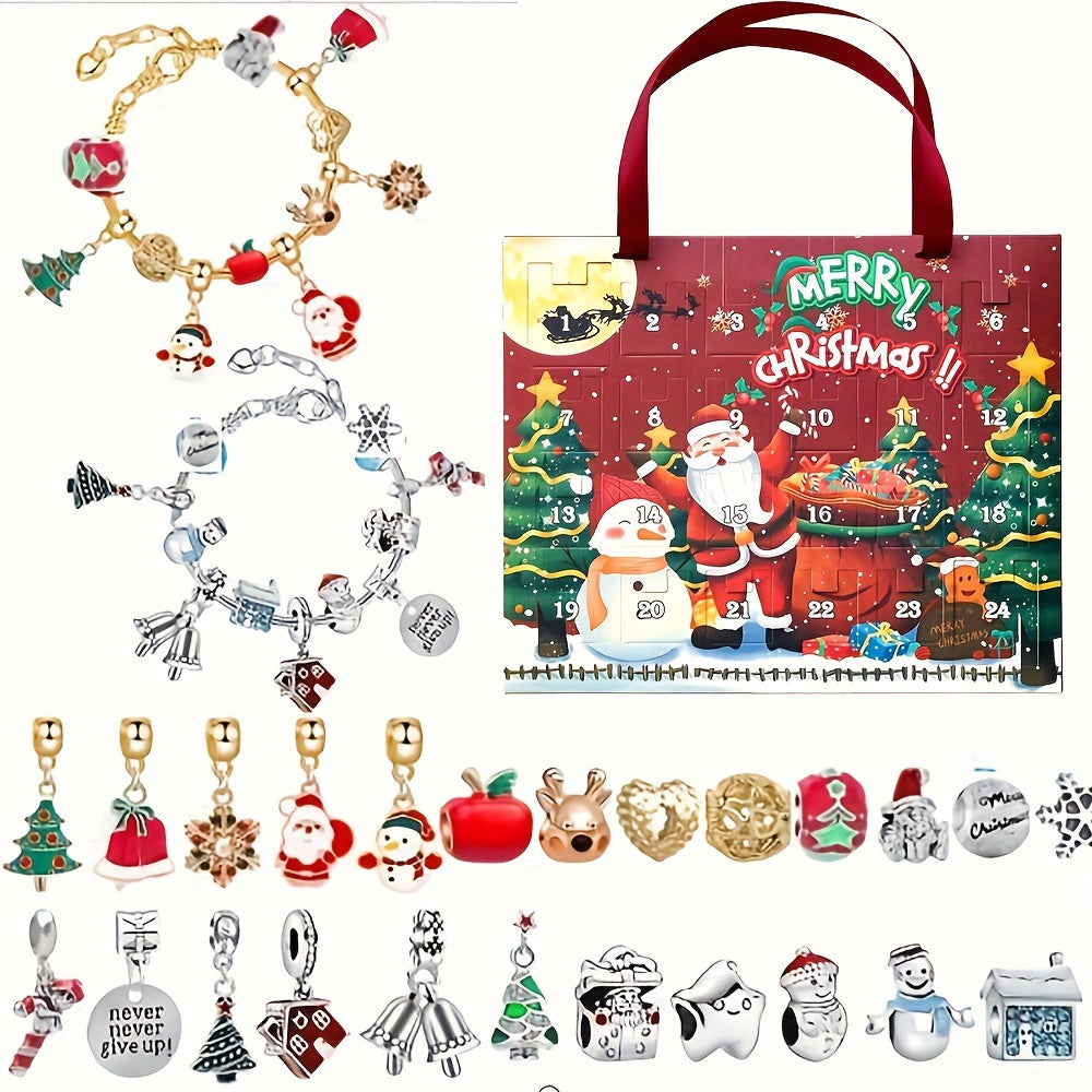 24-Day Advent Calendar – Surprise Gift Box with Christmas Decorations