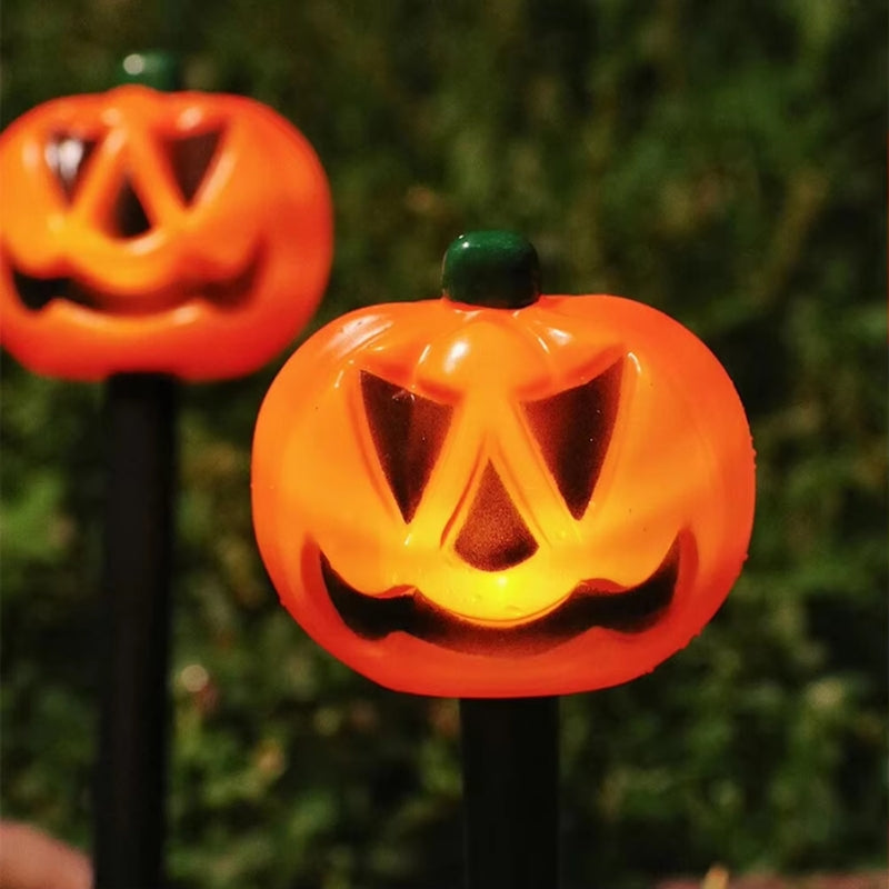PumpkinGlow Solar Halloween Outdoor Light Set – Pumpkin LED Decoration with Solar Power