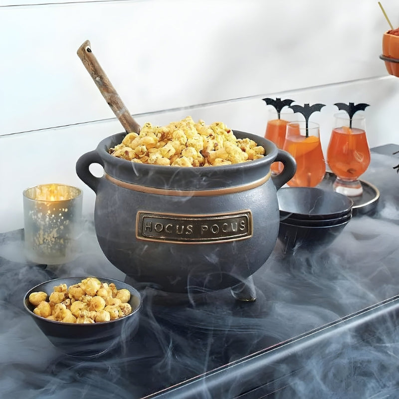 Hex Cauldron – Serving Tray in the shape of a Halloween cauldron