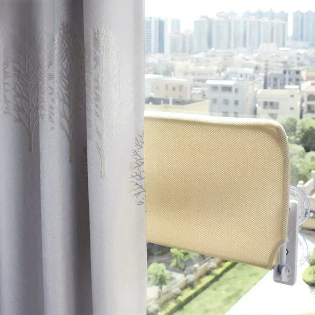 Foldable Window Hammock for Cats with Removable Cover and Strong Support