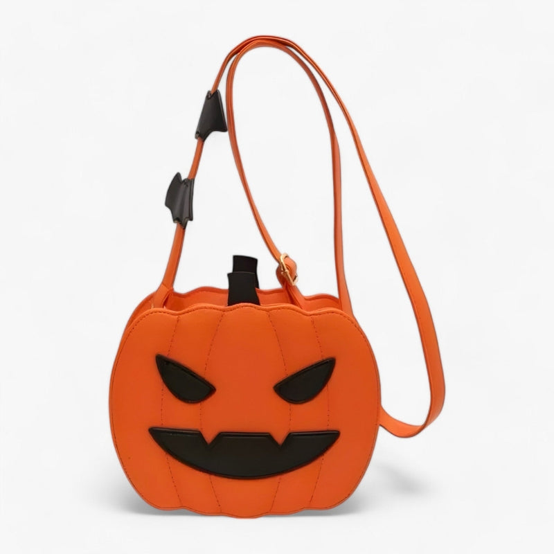 Juna Halloween Pumpkin Crossbody Bag – Adjustable Strap & Festive Design