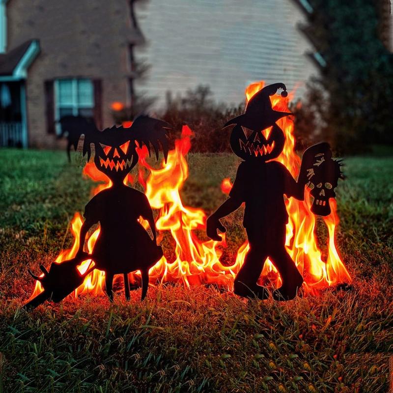 ScareSilhouette Creepy Garden Decorations
