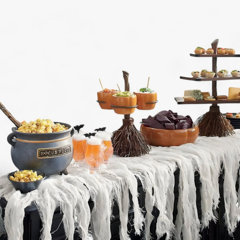 Hex Cauldron – Serving Tray in the shape of a Halloween cauldron