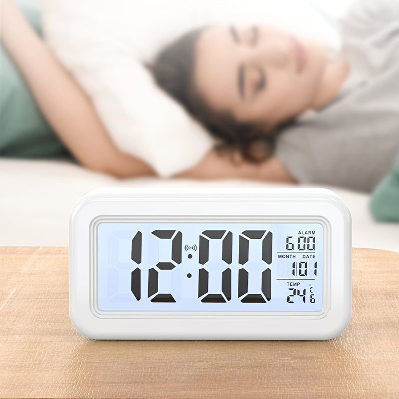 GlowStack - Minimalist Stackable LED Digital Alarm Clock