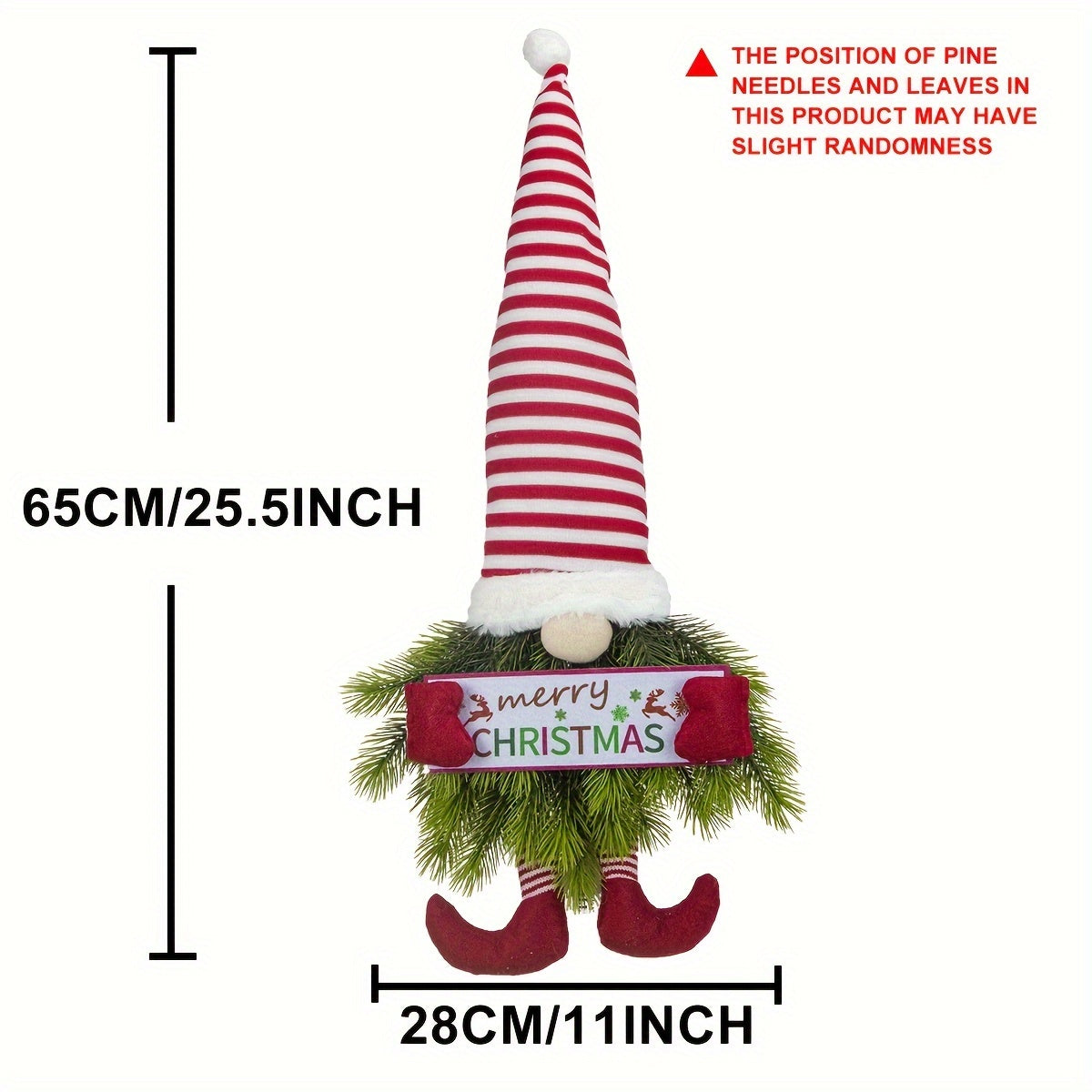 Art Deco Christmas Wreath