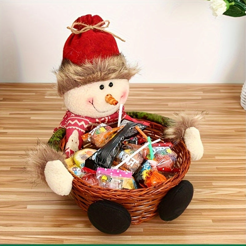 Christmas Doll | Candy Basket Festive Holiday Decoration
