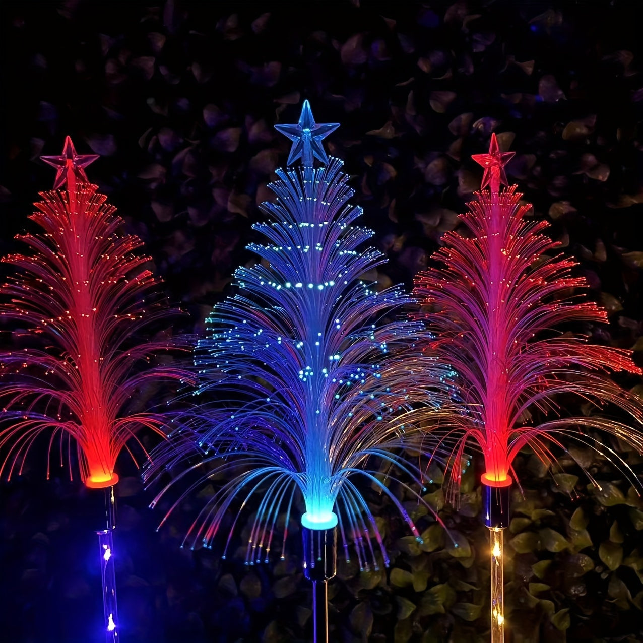 Glow | Solar Christmas Tree Lights with 7 Color Changes