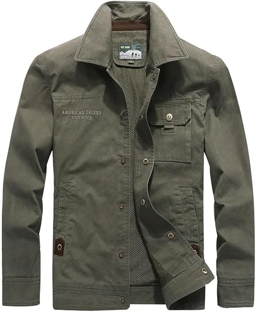 Oliver Cargo Jacket β Light and stylish cotton jacket with multiple pockets
