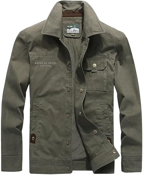 Oliver Cargo Jacket – Light and stylish cotton jacket with multiple pockets