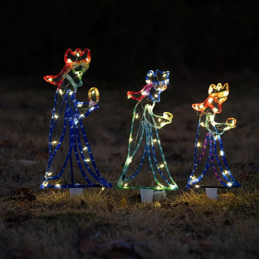 MagiGlow - Three Wise Men LED Light Display