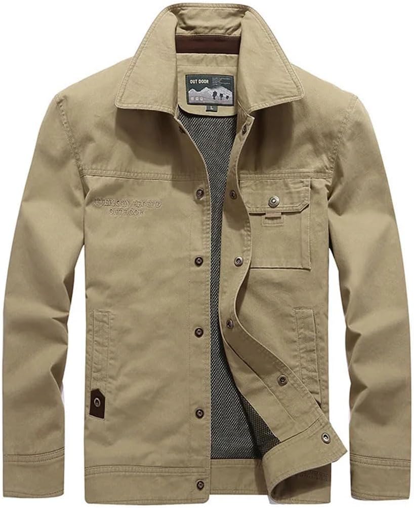 Oliver Cargo Jacket β Light and stylish cotton jacket with multiple pockets