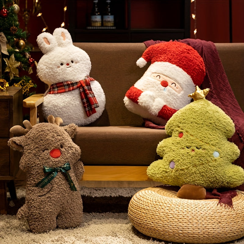 Festive Christmas Plush Toy Decor Collection