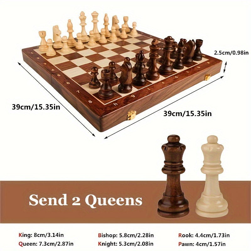 Wooden Chess Set – Competition & Craftsmanship