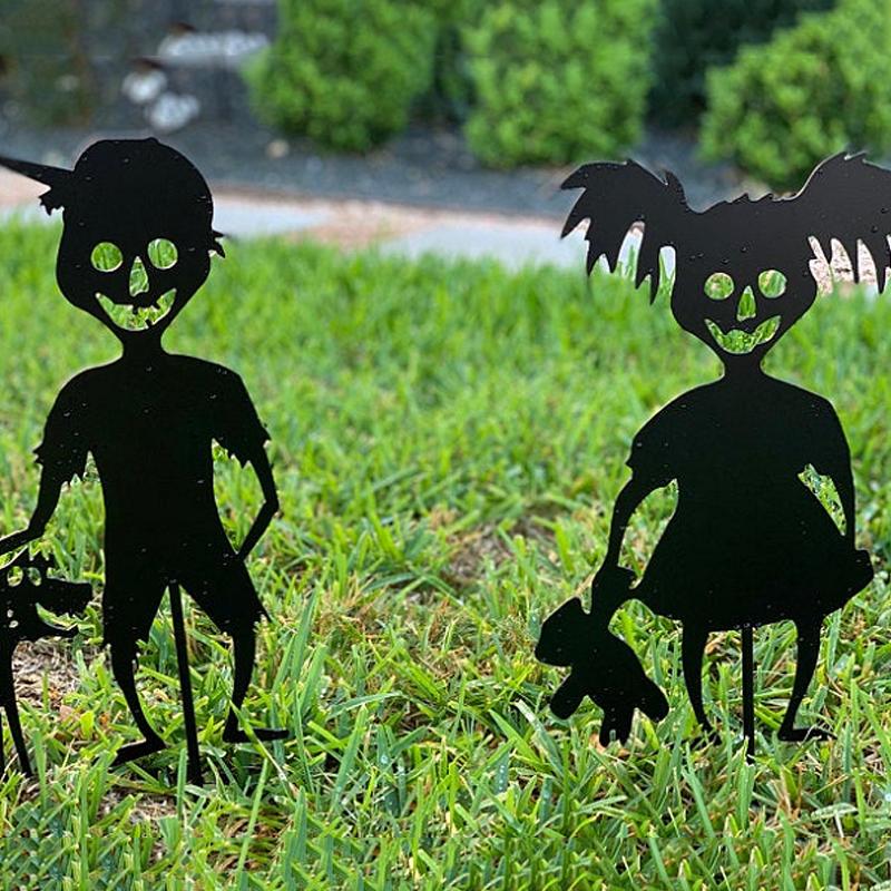 ScareSilhouette Creepy Garden Decorations