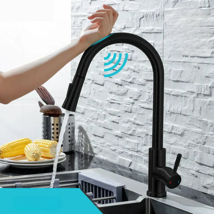ActivatedTap - Modern Sensor High-Arc Kitchen Faucet