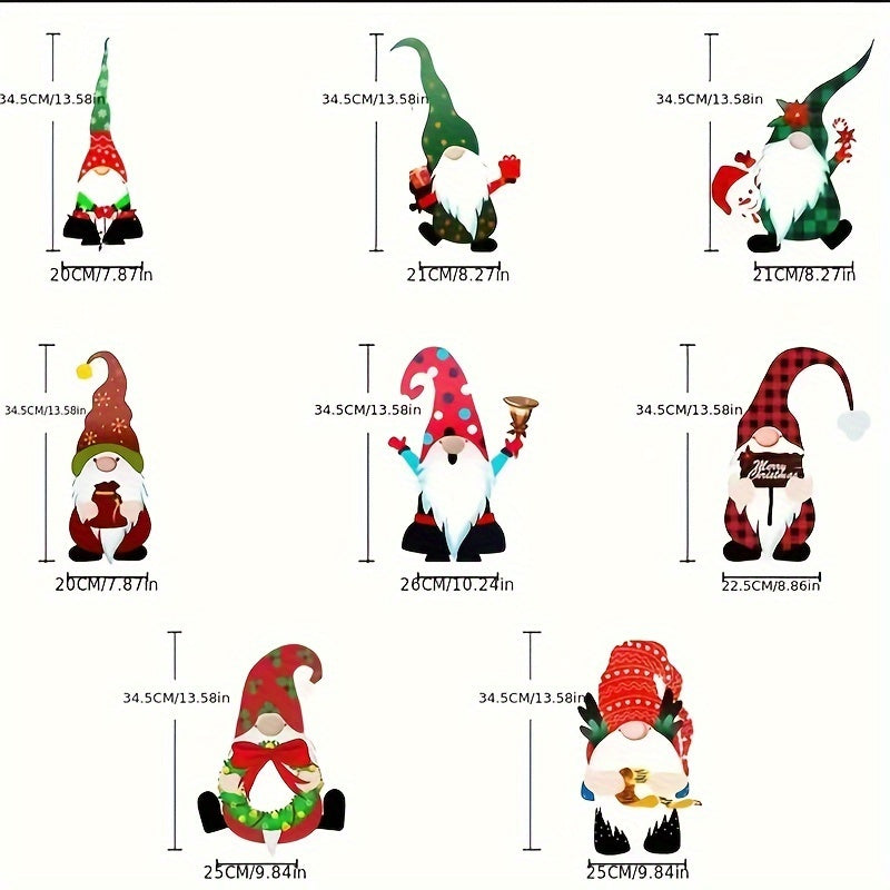 Jolly | 8 Sets Christmas Vacation Dwarf Decorations