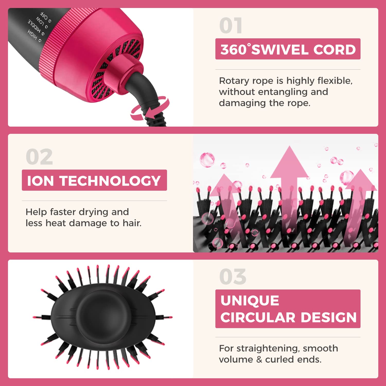 Hair Dryer Volume Deflator