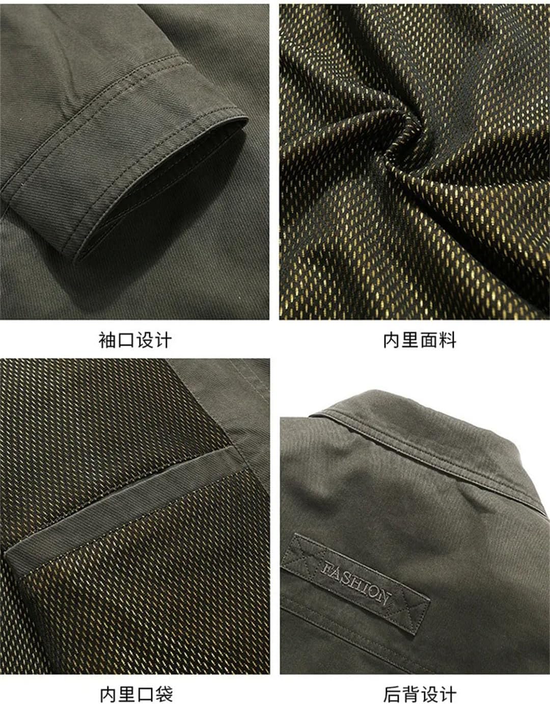 Oliver Cargo Jacket β Light and stylish cotton jacket with multiple pockets