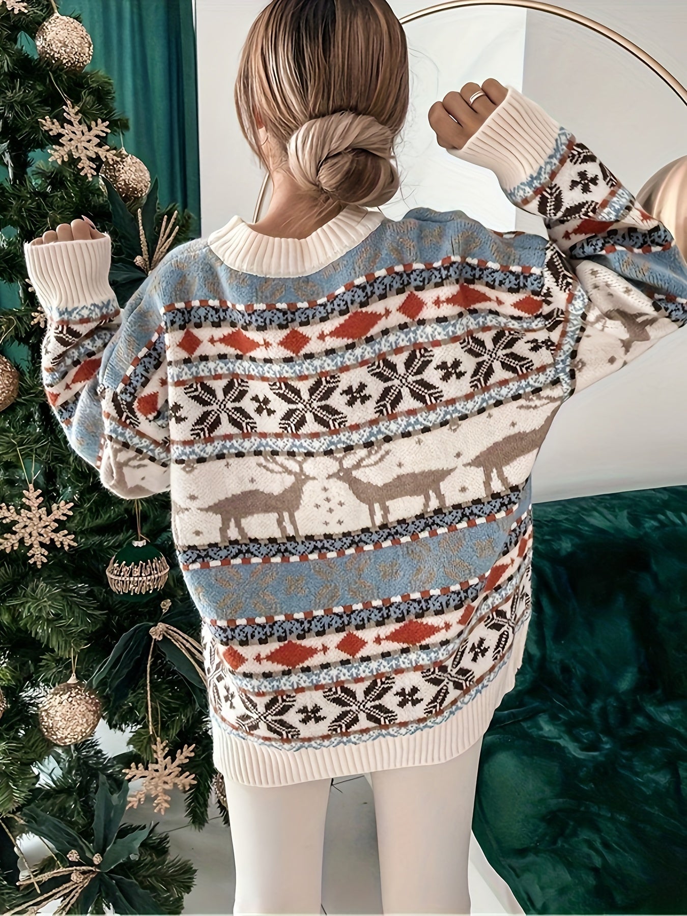 Cozy Christmas Pattern Sweater
