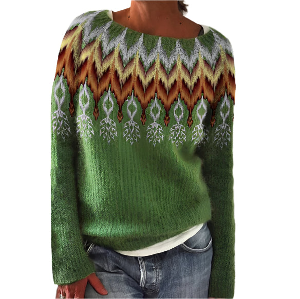 Grethe | Timeless retro sweater for women with vintage charm