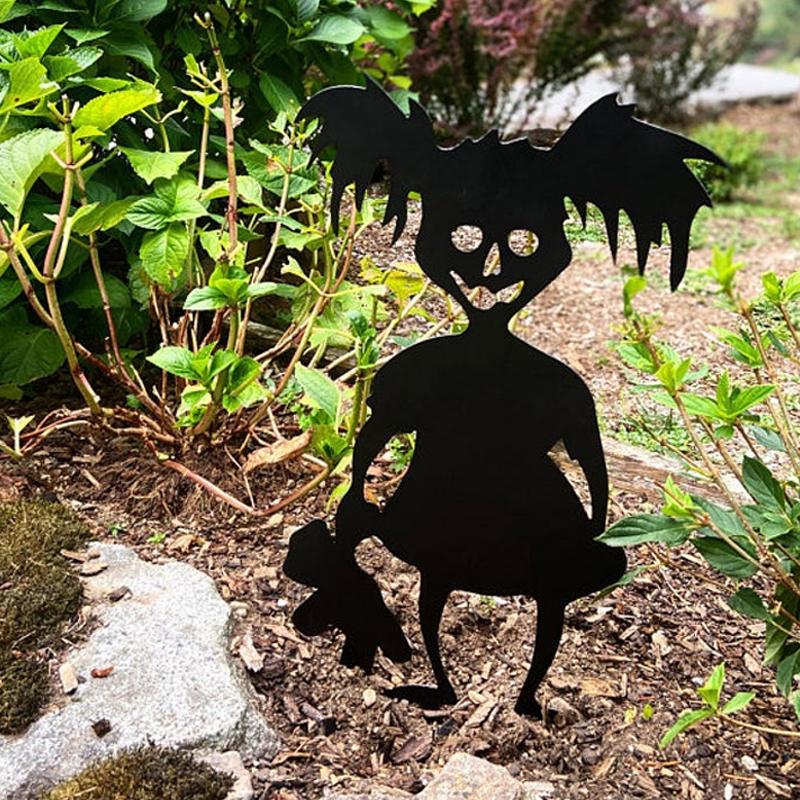 ScareSilhouette Creepy Garden Decorations