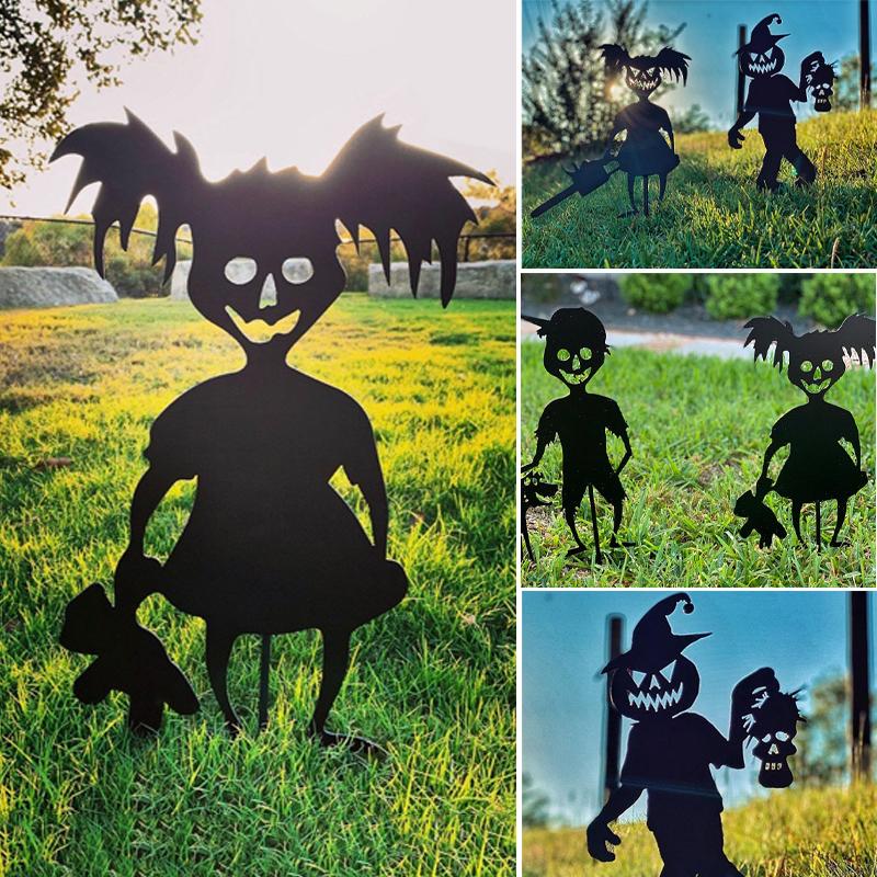 ScareSilhouette Creepy Garden Decorations