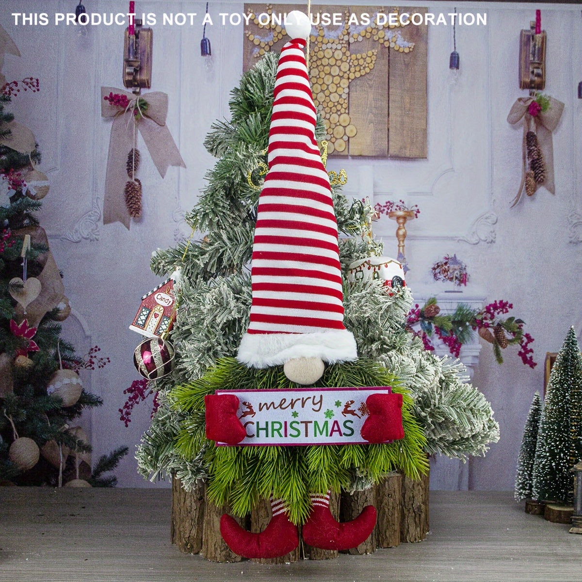 Art Deco Christmas Wreath