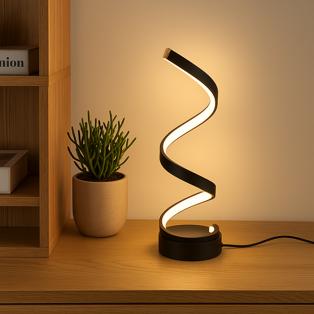 Aeris | Shaped Spiral Lamp