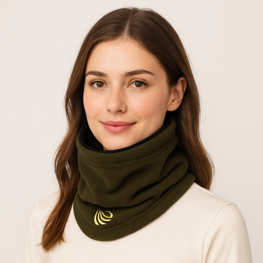 All-Weather Fleece Neck Warmer – Ski and Outdoor Face Warmer for Men and Women
