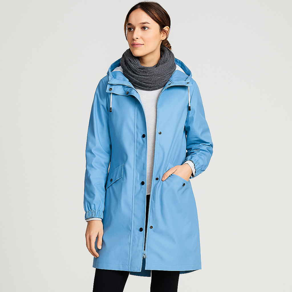 Aqualine | Waterproof Raincoat with Hood