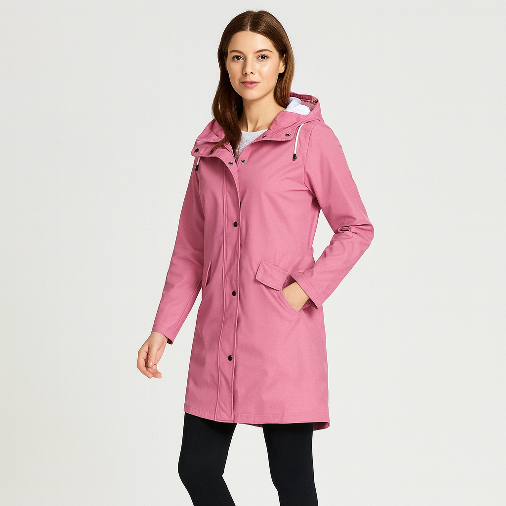 Aqualine | Waterproof Raincoat with Hood