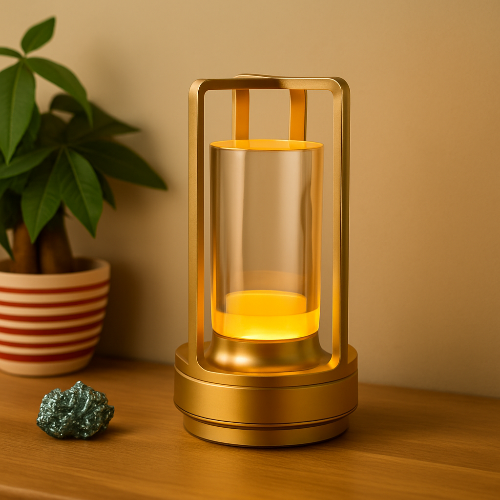Aurluma | Rechargeable LED Table Lamp Crystal