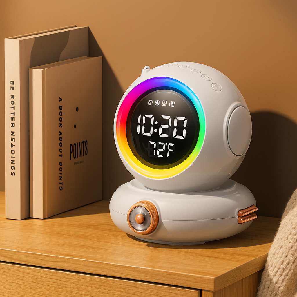 AuroraWave | Sunrise Alarm Clock & Speaker