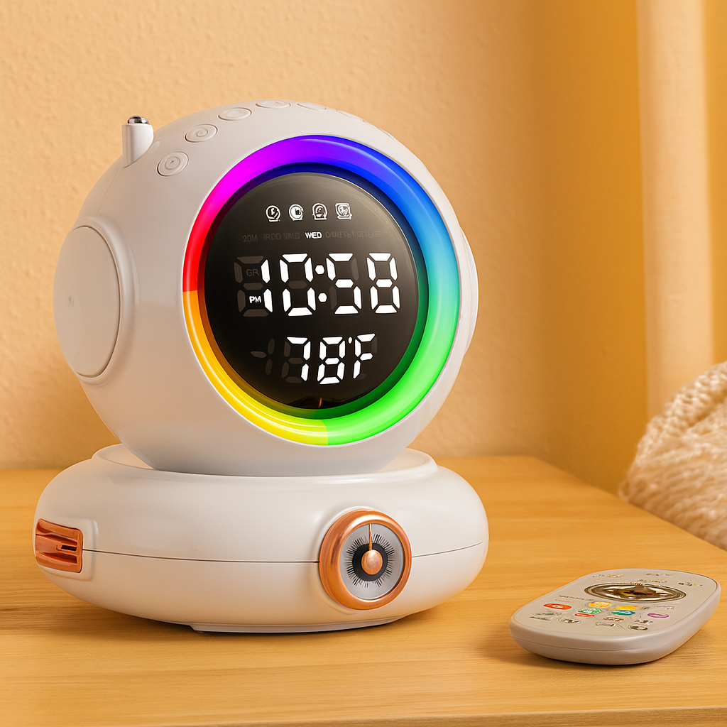 AuroraWave | Sunrise Alarm Clock & Speaker