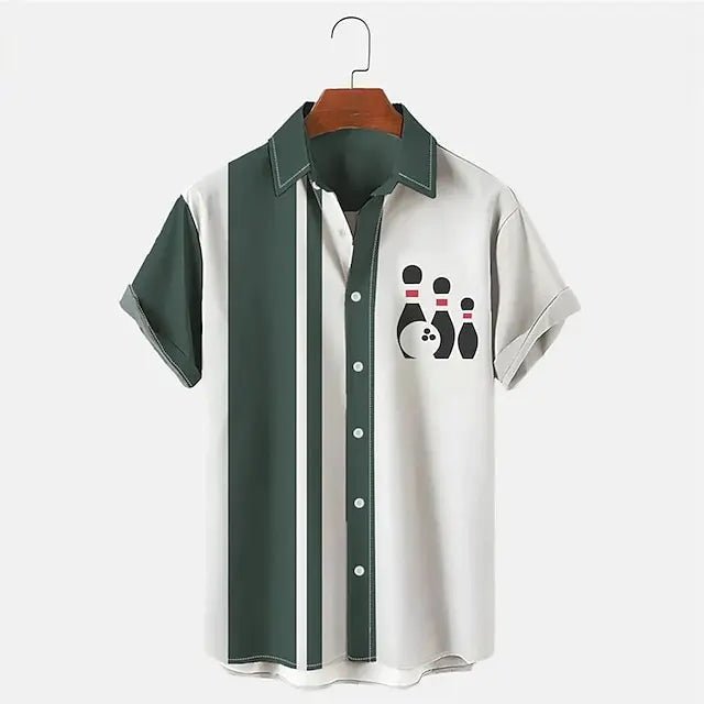 Emil Unik Shirt with Button Placket and Classic Collar