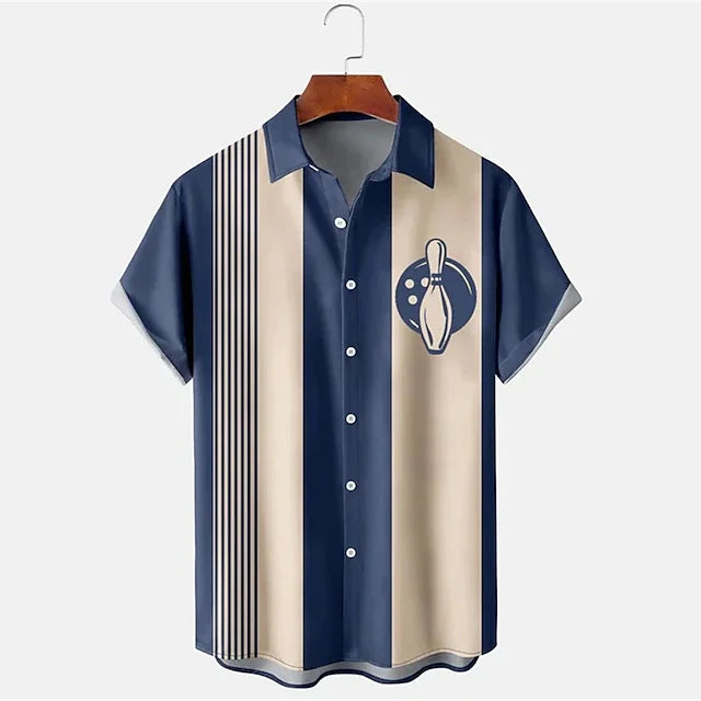 Emil Unik Shirt with Button Placket and Classic Collar